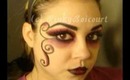 Halloween Makeup Tutorial: Glam Goth Filigree