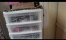 My Makeup Collection and Storage! :)