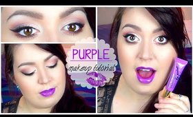 PULL OFF PURPLE LIPS! | A Makeup Tutorial