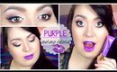 PULL OFF PURPLE LIPS! | A Makeup Tutorial