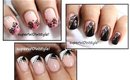 3 French Tip Nail Designs -  How to Do French Manicure Tutorial