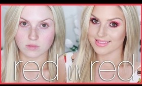Red on Red ♡ Red Makeup Tutorial! Shaaanxo