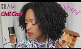 GRWM Chit Chat (Red Lips, Born This Way Foundation, Juvias Place - Girls Night Out l TotalDivaRea