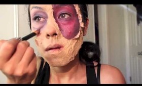 Zombie Halloween tutorial