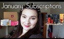 January Subscriptions: Birchbox and Ipsy Glam Bag