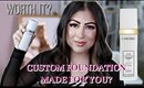 Custom Made Foundation by Lancome Full review, tutorial, demo!