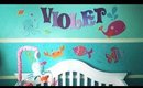 NURSERY TOUR! Under The Sea Themed Baby Girl Nursery