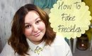 How To Fake Freckles | TheVintageSelection