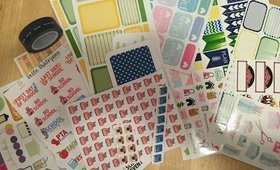 Etsy Sticker Haul and More!