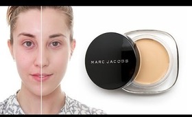 Before & After: Marc Jacobs Beauty Marvelous Mousse Transformative Foundation Demo