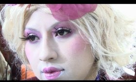 HALLOWEEN LOOK: THE HUNGER GAMES-EFFIE TRINKET MAKEUP