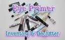 Eye Primer Inventory & Declutter 2015
