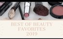Best of Beauty Favorites 2019