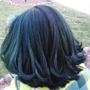 my daughters hair color and cut by me... :)