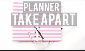 TAKE APART RECOLLECTION'S PLANNER NOTEBOOK