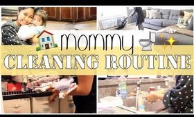 Mommy Cleaning Routine! Stay-At-Home Mom Clean With Me