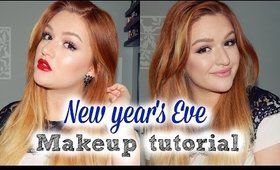 NEW YEAR'S EVE MAKEUP: 2 lip options