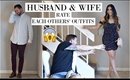 HUSBAND & WIFE RATE EACH OTHERS' OUTFITS: TRY ON HAUL
