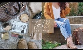 Fall Must Haves 🍁 Beauty & Fashion 🍂 Charmaine Dulak