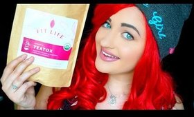 Amazing Tasting Teatox?| Fit Life Tea Review & Demo |Rosa Klochkov