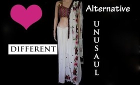 Alternative Saree Drape