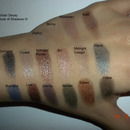 Urban Decay Book of Shadows IV swatches