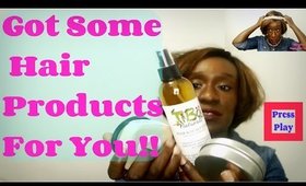 Natural Hair: Product Haul/First Look & Vlog Sneak Peak