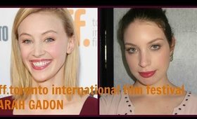 TIFF 2014 MAKEUP: SARAH GADON