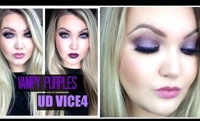 VAMPY PURPLE EYES | UD VICE4 PALETTE