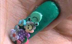 Fimo nail designs for long nails and short nails to do at home for beginners nail art tutorial