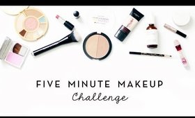 5 Minute Makeup Challenge | makeupTIA