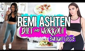 Trying Remi Ashten's Diet & Workout To LOSE WEIGHT !!