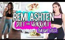 Trying Remi Ashten's Diet & Workout To LOSE WEIGHT !!