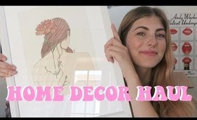 Back-to-Uni Home Decor Haul feat. Society6 | Scarlett Rose Turner