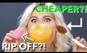 Cheap Artis Brushes vs Beauty Blender | Milabu