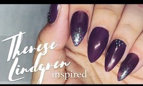 Therese Lindgren inspired nail art