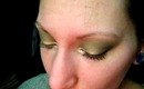 Green Makeup Tutorial using the Urban Decay Ammo Palette :]