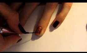 Fall Nail Tutorial (SIMPLE and EASY)