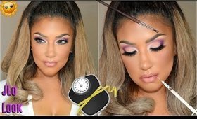 JLo Maquillaje , DIETA  LABIOS GRANDES CEJAS / Makeup tutorial Diet Big Lips/ | auroramakeup