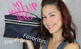 Travel/Everyday Makeup Bag & Beauty Favorites