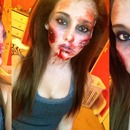 My zombie makeup