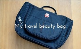 What's in my travel beauty bag?
