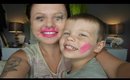 2 Year Old Does My Makeup | Danielle Scott