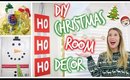 DIY Pinterest-Inspired Christmas Room Decor ❄︎
