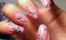 Pretty Pink Butterflies Nail using OPI