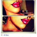 pop art lips!