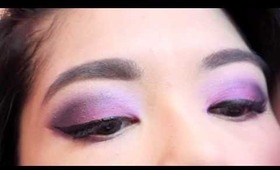 Easy Purple Smokey Eye Tutorial