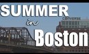 Summer in Boston: A Montage.
