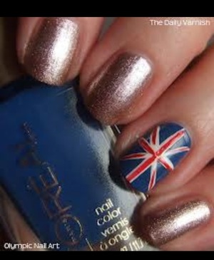 Love these Olympic nails for any occasion! 
