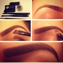 how I do my brows.